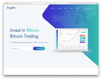cryptocurrency free template