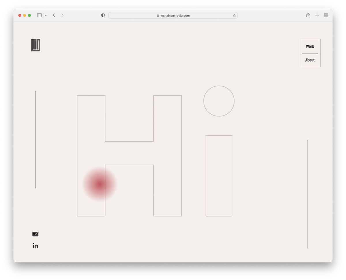 wendy ju simple website example